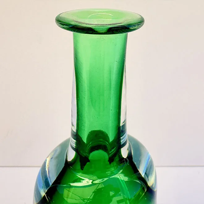 Jarrón de vidrio Flavio Poli, Murano - Imagen 2